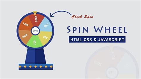 javascript roulette wheel|Spin Wheel Using JS .